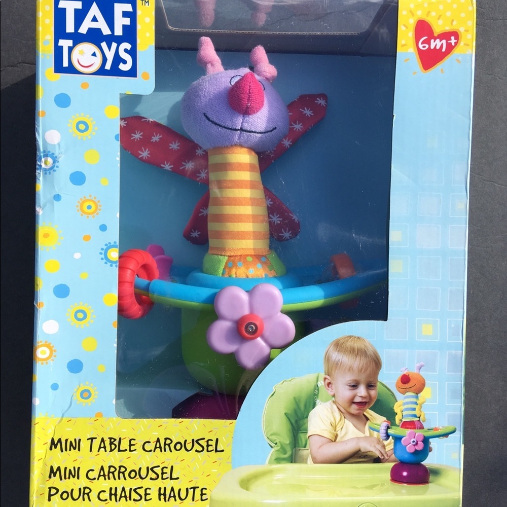 TAF Toys Butterfly Mini Table Carousel 10915 Develops Motor Skills 6 Months +